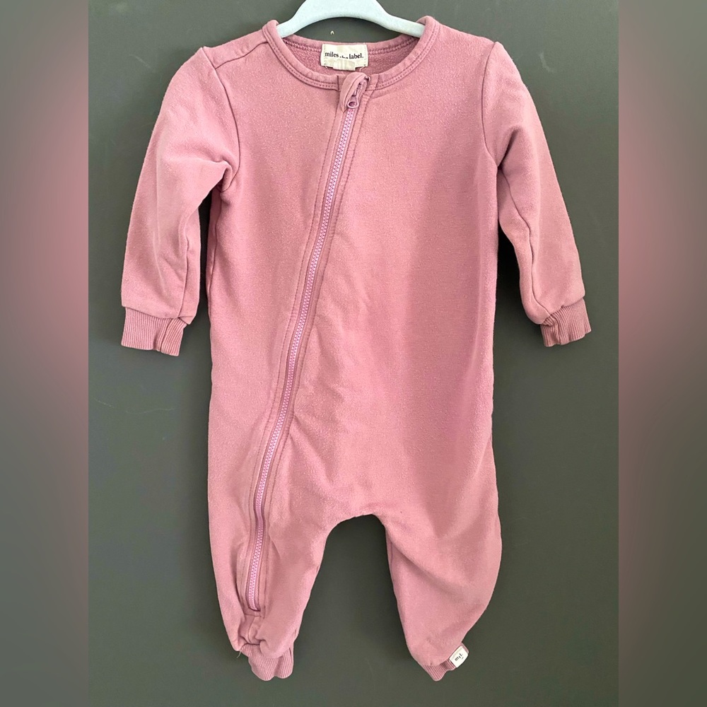 Miles the Label Pink Romper 9m